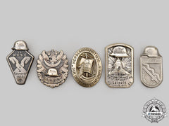 Germany, Der Stahlhelm. A Mixed Lot Of Commemorative Badges