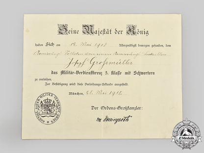 bavaria,_kingdom._a_military_merit_cross,_iii_class_with_swords_and_award_document,_to_joseph_grossmüller_l22_mnc5852_862