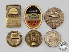 Germany, Der Stahlhelm. A Mixed Lot Of Commemorative Badges