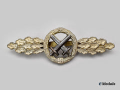 Germany, Luftwaffe. A Rare Air-To-Ground Support Clasp, Gold Grade, By G.h. Osang