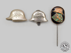 Germany, Der Stahlhelm. A Mixed Lot Of Badges