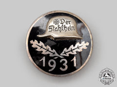 Germany, Der Stahlhelm. A 1931 Membership Badge, By Der Stahlhof Magdeburg