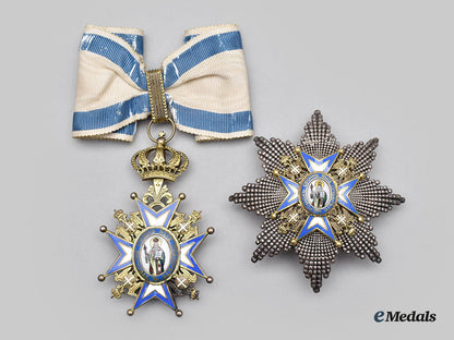 serbia,_kingdom._an_order_of_st._sava,_ii_class_grand_officer_set,_by_huguenin_l22_mnc5945_107