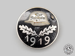 Germany, Der Stahlhelm. A Rare 1919 Membership Badge, Large Version, By Der Stahlhof Magdeburg