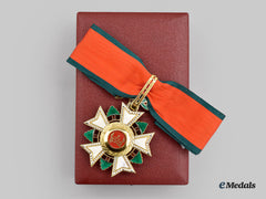 Lebanon, Republic. A National Order Of The Cedar, Iii Class Commander With Case