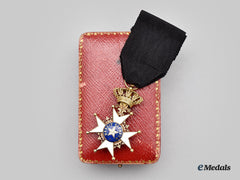 Sweden, Kingdom. An Order Of The North Star, Knight In Gold, With Case, By Carlman