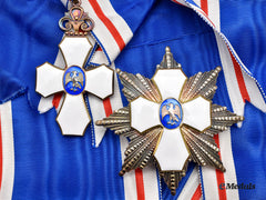 Iceland, Republic. An Order Of The Falcon, Grand Cross Set In Case, By Kjartan Asmundsson