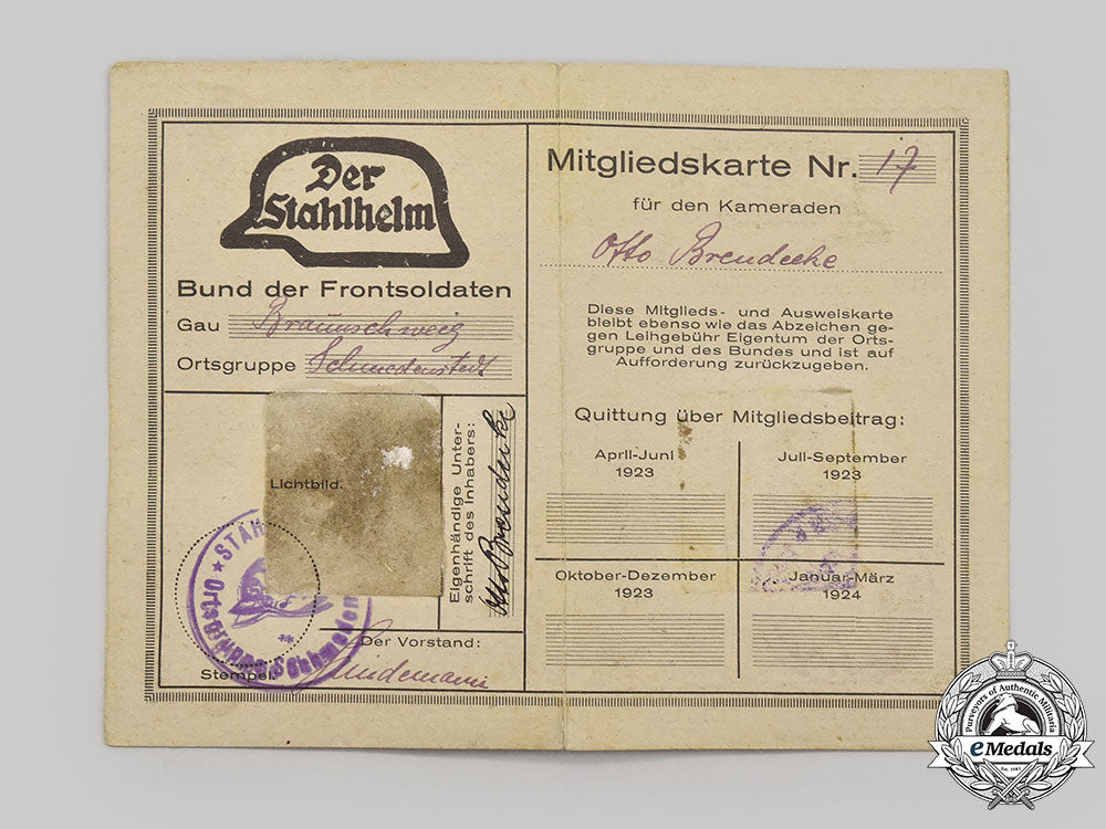 germany,_der_stahlhelm._a_mixed_lot_of_membership_documents_l22_mnc6091_244