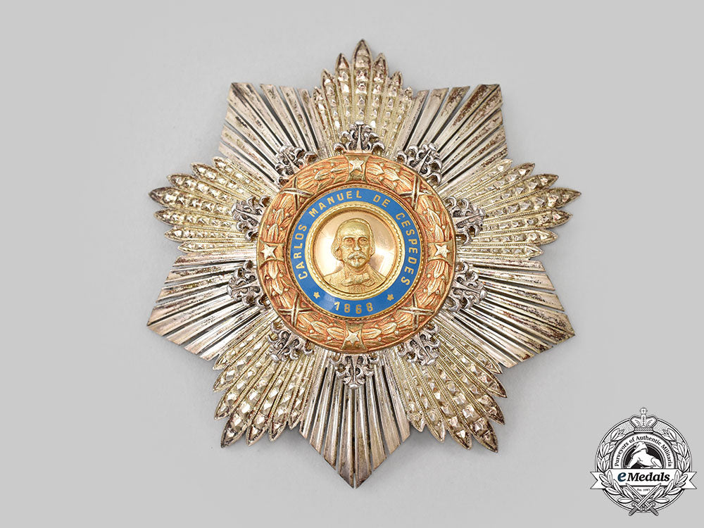 cuba,_republic._an_order_of_carlos_manuel_cespedes,_grand_cross_breast_star_by_antigua_vilardebo_y_riera,_c.1930_l22_mnc6141_969