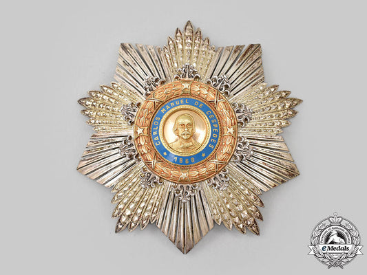 cuba,_republic._an_order_of_carlos_manuel_cespedes,_grand_cross_breast_star_by_antigua_vilardebo_y_riera,_c.1930_l22_mnc6141_969