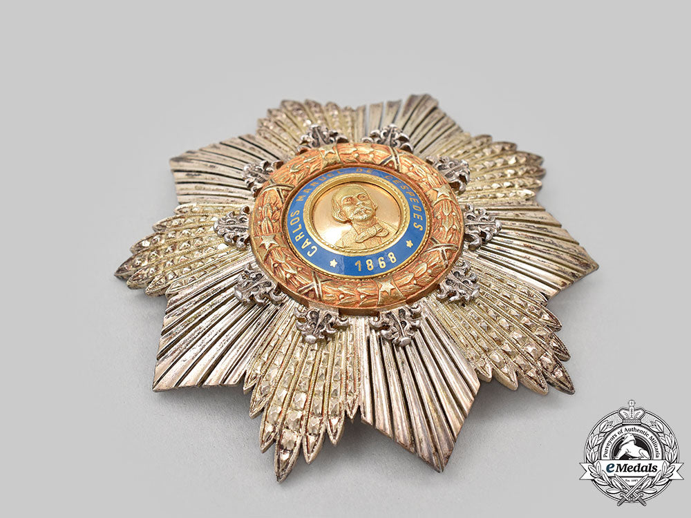 cuba,_republic._an_order_of_carlos_manuel_cespedes,_grand_cross_breast_star_by_antigua_vilardebo_y_riera,_c.1930_l22_mnc6142_971