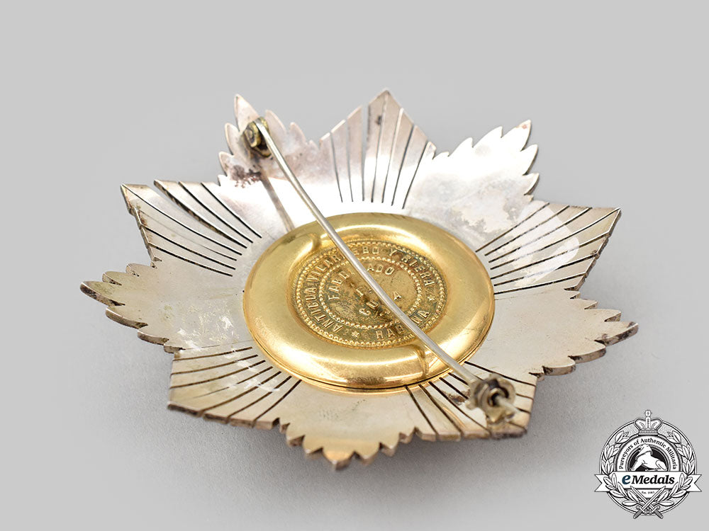 cuba,_republic._an_order_of_carlos_manuel_cespedes,_grand_cross_breast_star_by_antigua_vilardebo_y_riera,_c.1930_l22_mnc6145_972