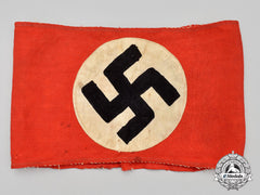 Germany, Nsdap. A Member’s Armband Retrieved By A Canadian Veteran
