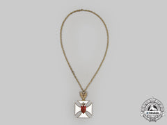 International. A Royal Sovereign Military Order Of Our Lady Of Mercy, Neck Badge