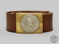 Germany, Weimar Republic. A Jungsturm Enlisted Personnel Belt And Buckle