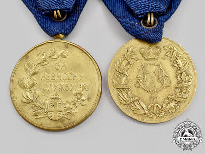 serbia,_kingdom._two_medals&_awards_l22_mnc6277_120