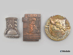 Czechoslovakia, Republic. Three Second War Czechoslovak Army Badges