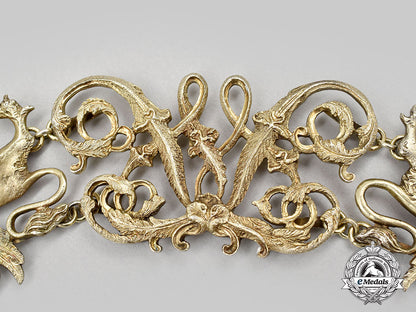 mecklenburg-_sterlitz,_grand_duchy._the_collar_of_the_order_of_the_wendish_crown,_c.1916_l22_mnc6306_332_1
