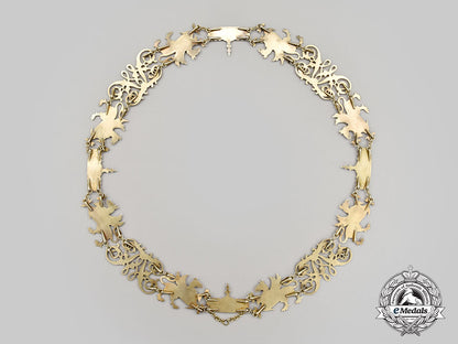 mecklenburg-_sterlitz,_grand_duchy._the_collar_of_the_order_of_the_wendish_crown,_c.1916_l22_mnc6308_329_1
