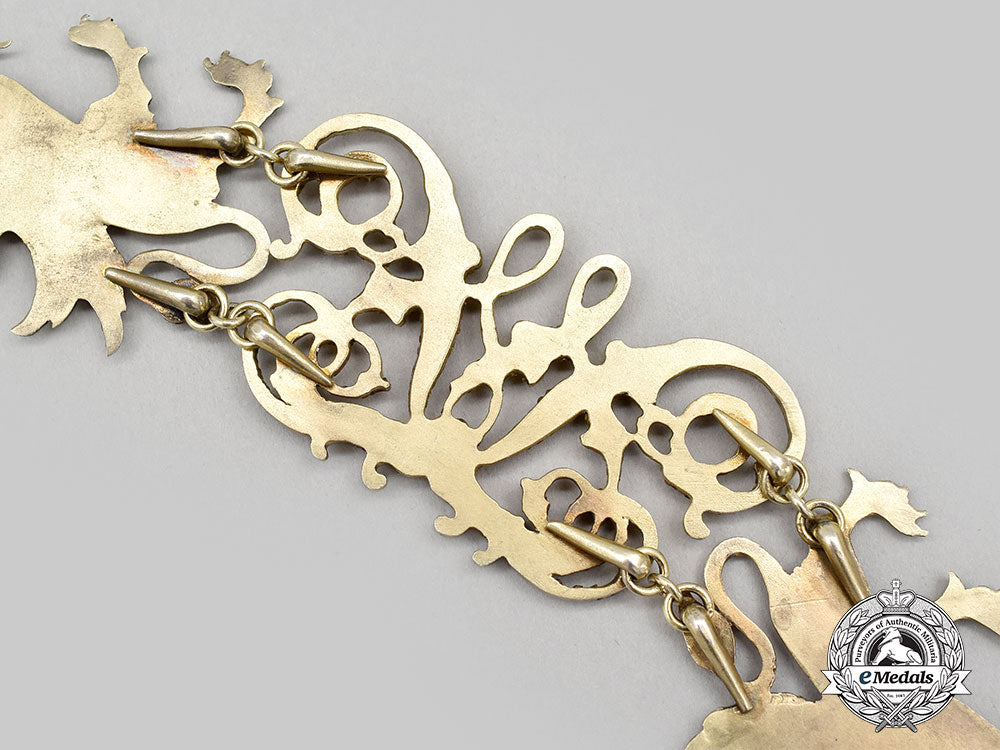 mecklenburg-_sterlitz,_grand_duchy._the_collar_of_the_order_of_the_wendish_crown,_c.1916_l22_mnc6310_334_1