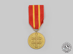 Slovakia, Independent State. A War Victory Cross Order, Vii Class Bronze Grade Medal, C.1942