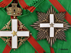 Italy, Republic. An Order Of Merit Of The Italian Republic, Grand Cross Set C. 1950
