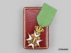 Sweden, Kingdom. An Order Of Vasa, I Class Knight In Gold, By C.f Carlman, C.1918
