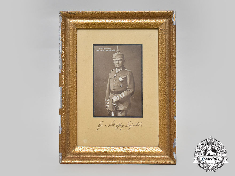 germany,_imperial._a_signed_and_framed_portrait_of_general_der_infanterie_reinhard_freiherr_von_scheffer-_boyadel_l22_mnc6397_375_1