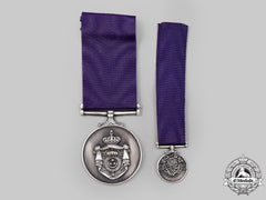 Egypt, Arab Republic. A Meritorious Service Medal, Ii Class, By Royal Insignia