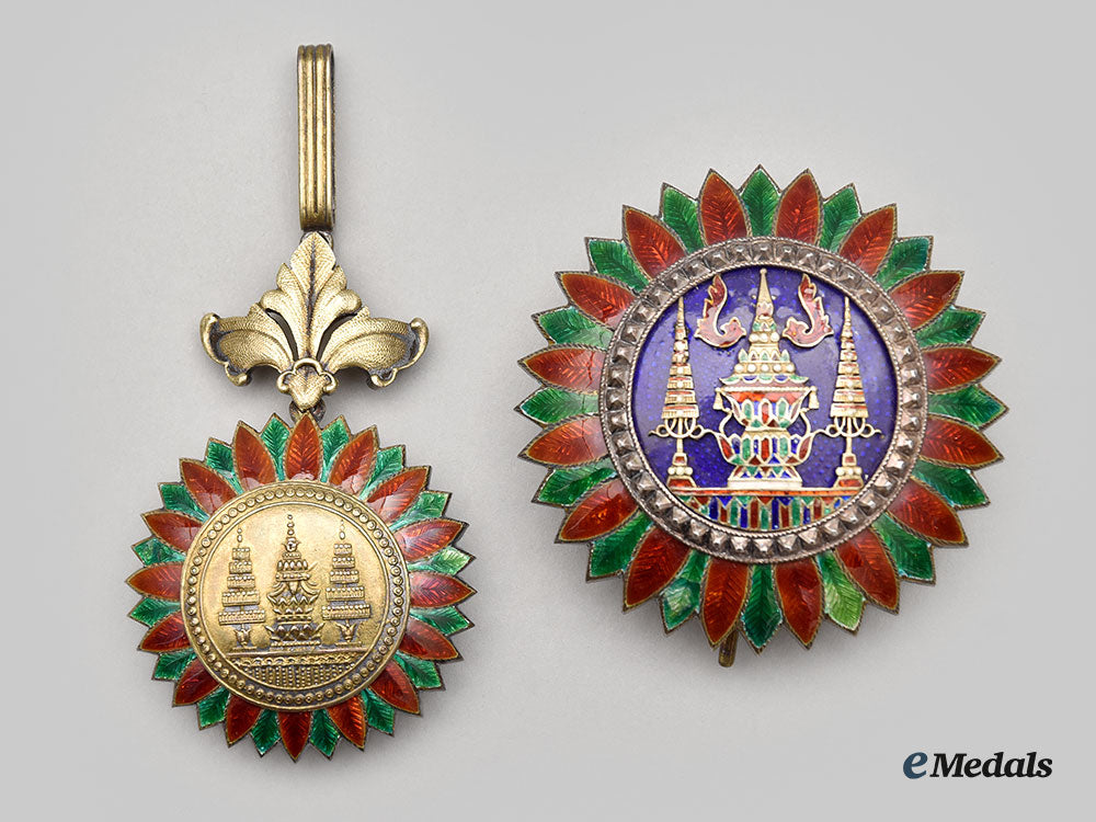 thailand,_kingdom._an_order_of_the_crown_of_thailand,_i_class_set_in_case_l22_mnc6491_336