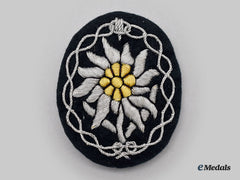 Germany, Heer. A Gebirgsjäger Officer’s Sleeve Insignia