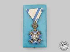 Serbia, Kingdom. Order Of St. Sava, Iv Class Officer, Iii Model (1921-1941), Cased