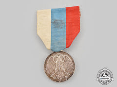 Serbia, Kingdom. A Bravery Medal For The Balkan Wars Of 1912-1913, Ii Class Silver Grade Medal