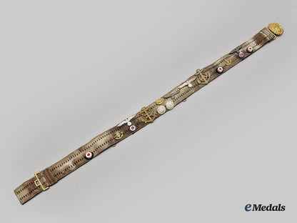 germany,_kriegsmarine._an_officer’s_brocade_and_buckle,_with_veteran-_assembled_buttons_and_insignia_l22_mnc6630_998