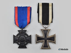 Germany, Imperial. A Pair Of First World War Service Decorations