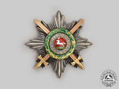 Hannover, Kingdom. A Royal Guelphic Order, Rare Type Of The Grand Cross Star With Swords, C.1835