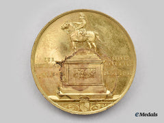 Austria, Empire. An Unveiling Of The Radetzky Monument Table Medal