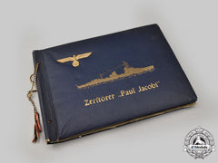 Germany, Kriegsmarine. A Prewar And Wartime Private Photo Album From A Crew Member Of The Destroyer Paul Jacobi