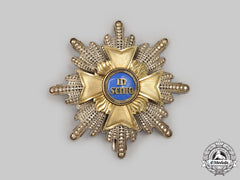 Hohenlohe, Principality. An Order Of The Golden Flame, Grand Cross Star, C. 1880