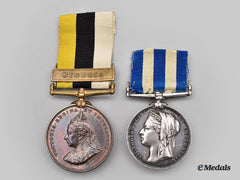 United Kingdom. Two African Theatre Medals