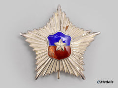 Chile, Republic. An Army Silver Star For Officers For Twenty Years' Service