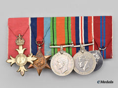 United Kingdom. An Obe Group Of Five, To Army Officer And Diplomat, Later A Cbe Recipient, Major Frederick Charles Leslie Chauncy Cbe