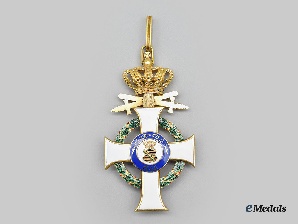 saxony,_kingdom._an_exceptionally_rare_albert_order_set,_grand_cross_with_swords_on_ring_and_breast_star,_by_g.a._scharffenberg_l22_mnc6879_154_1