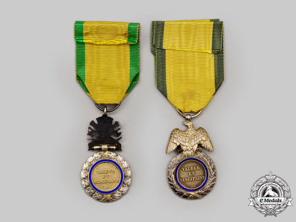 france,_ii&_iii_empires._two_military_medals_l22_mnc6885_614