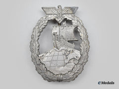 Germany, Kriegsmarine. An Auxiliary Cruiser War Badge, By Schwerin & Sohn