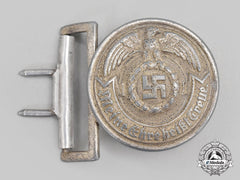 Germany, Ss. A Waffen-Ss Officer’s Belt Buckle, By Overhoff & Cie