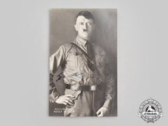 Germany, Third Reich. A Signed Postcard Of Ah