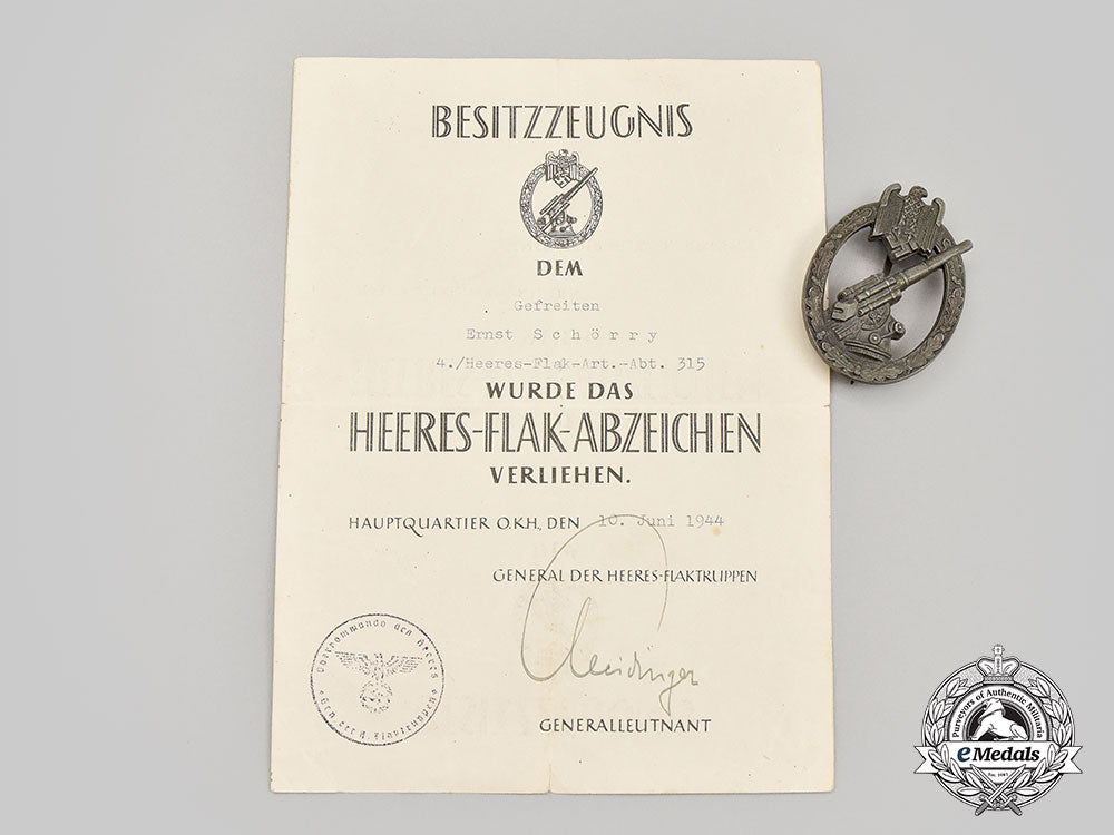 germany,_heer._a_flak_badge,_with_rare_award_document_for_the_italian_campaign,_by_förster&_barth_l22_mnc6946_624
