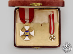 Italy, Kingdom.  An Order Of The Crown Of Italy In Golod, V Class Knight's Set, C.1925