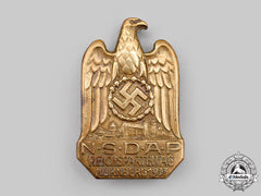 Germany, Nsdap. A 1933 Nuremberg Rally Badge